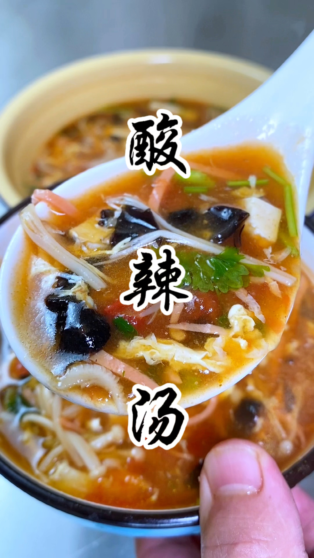 河南宴席上必喝的一道汤，酸辣开胃，好喝有营养