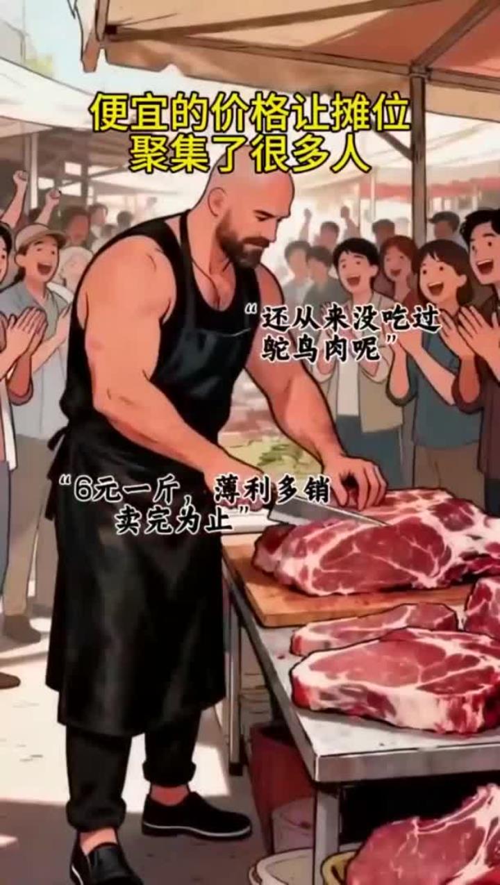 鸵鸟肉事件!