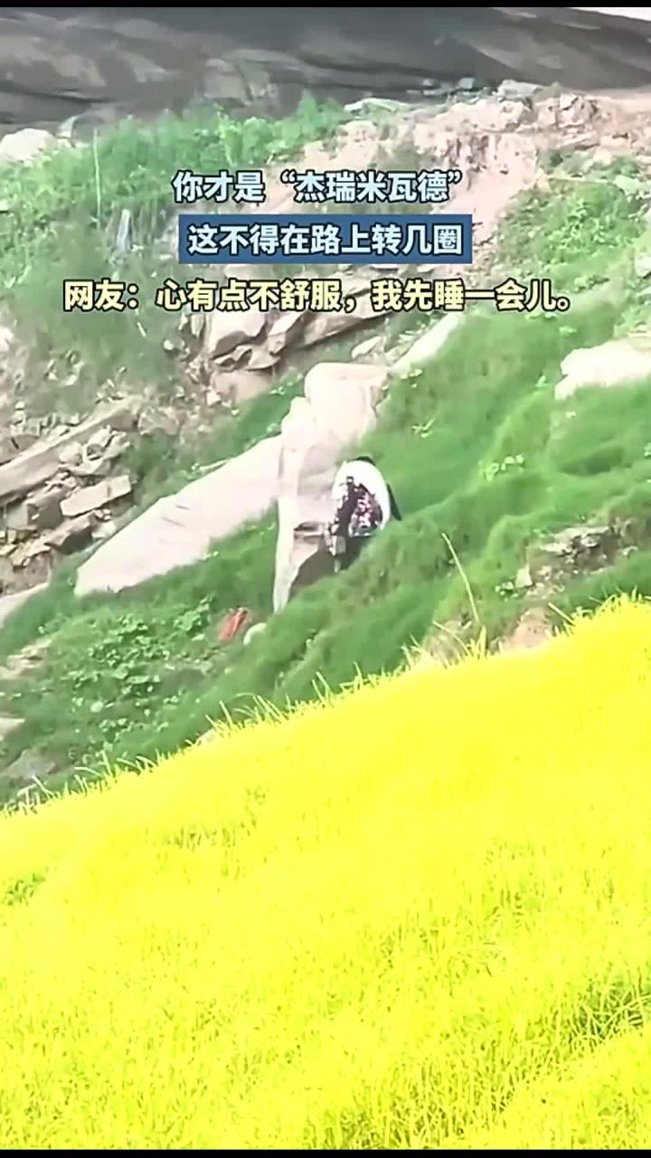 你才是“杰瑞米瓦德”!这不得在路上转几圈再回家!