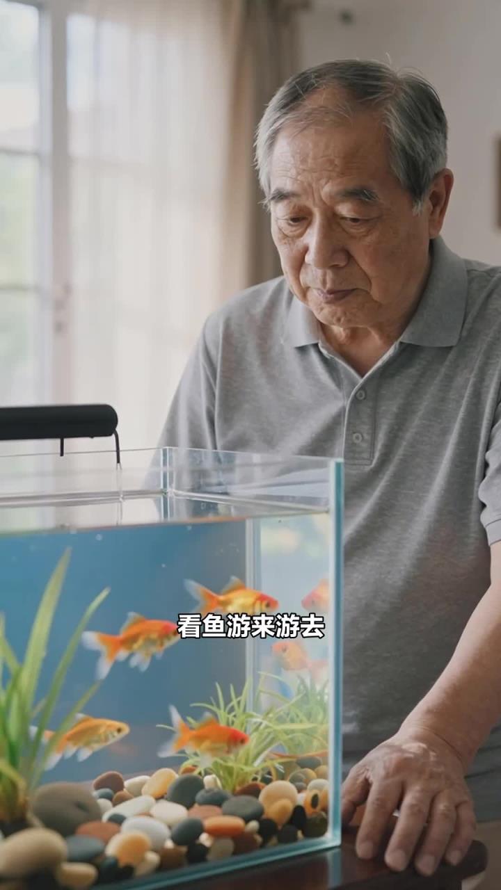 闲来养些小金鱼，观鱼戏水也能活动心神