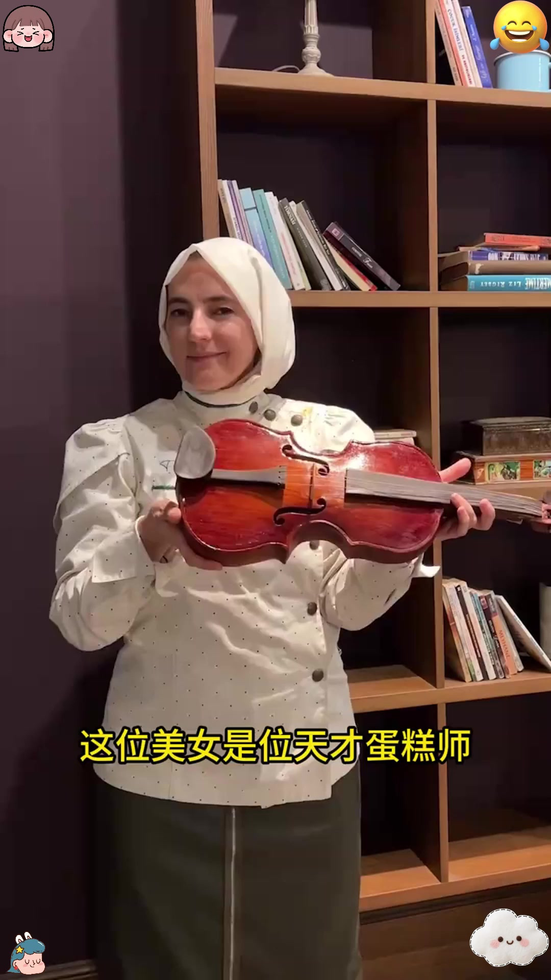 能把蛋糕做成各种模型的女人，她的作品很有创意