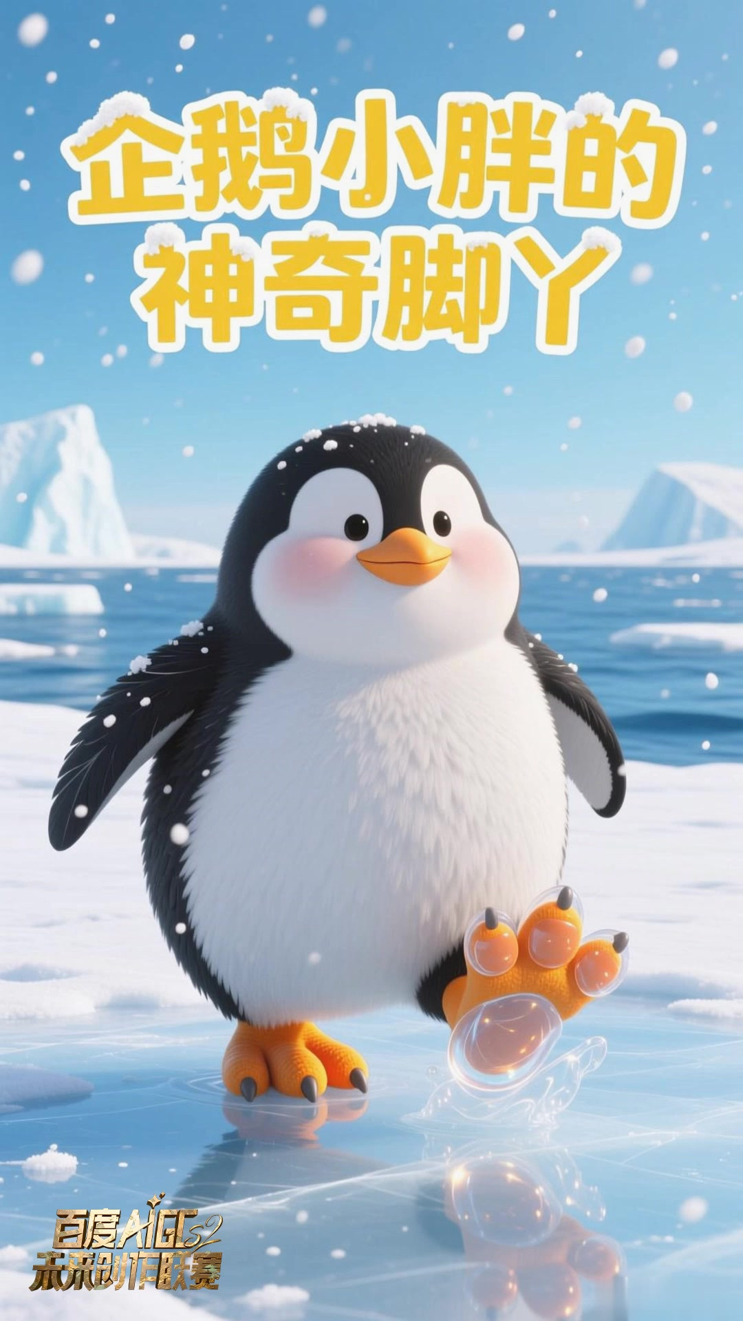 企鹅的脚能游泳能站立在冰面上？它怎么做到的？
