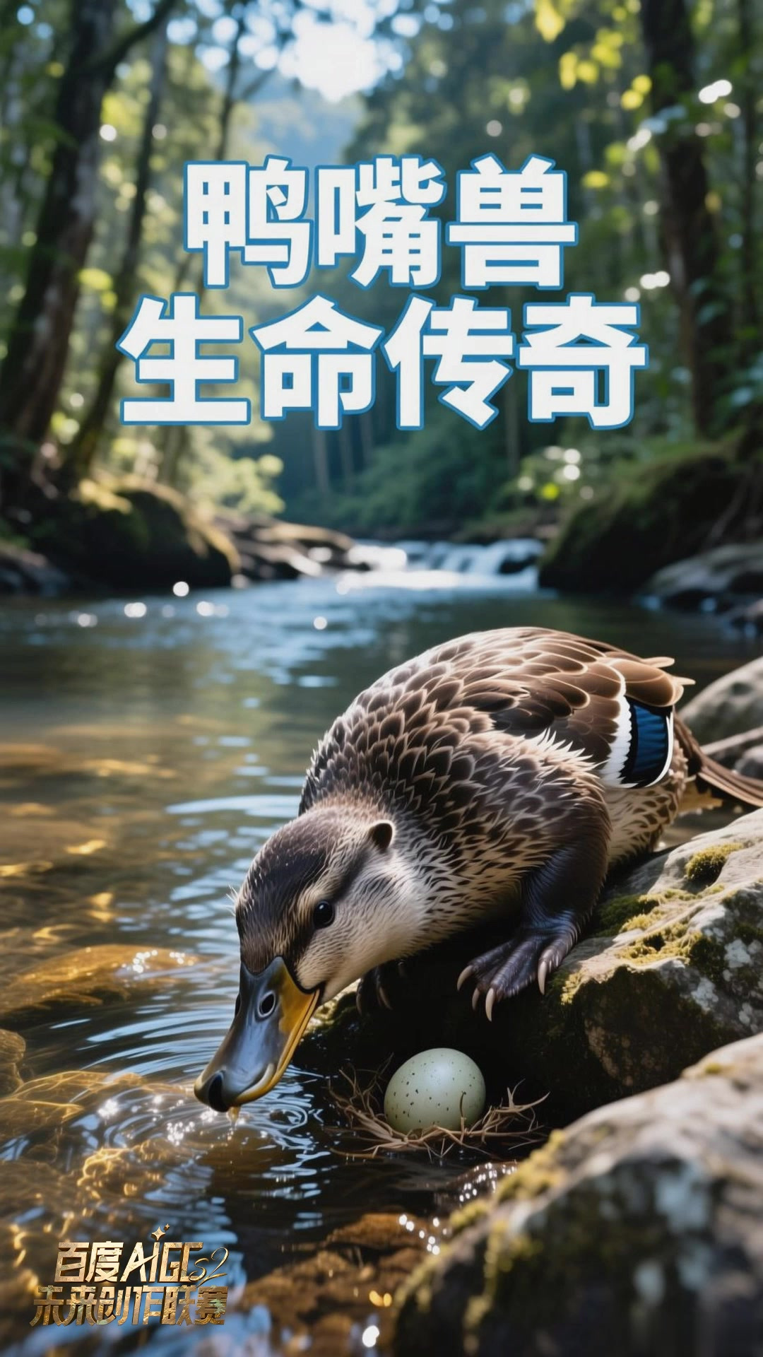 动物百科：鸭嘴兽的卵生特性
