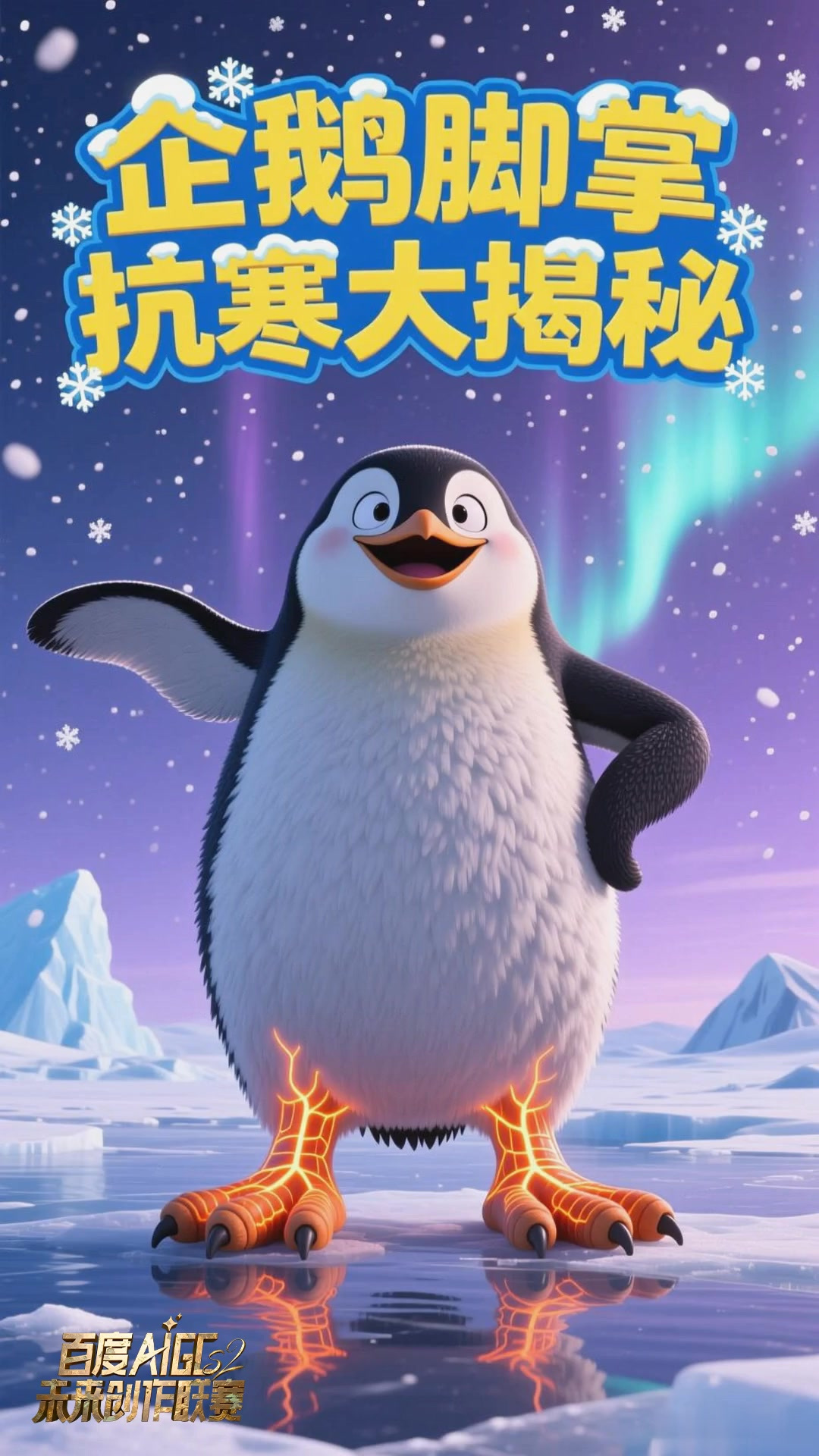 企鹅脚掌不怕冷吗，是脚掌上的“抗寒小装置”吗？