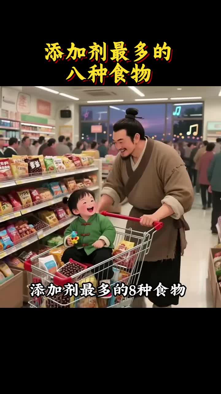 添加剂最多的八种食物,别再给孩子吃了老铁知识百科食品安全