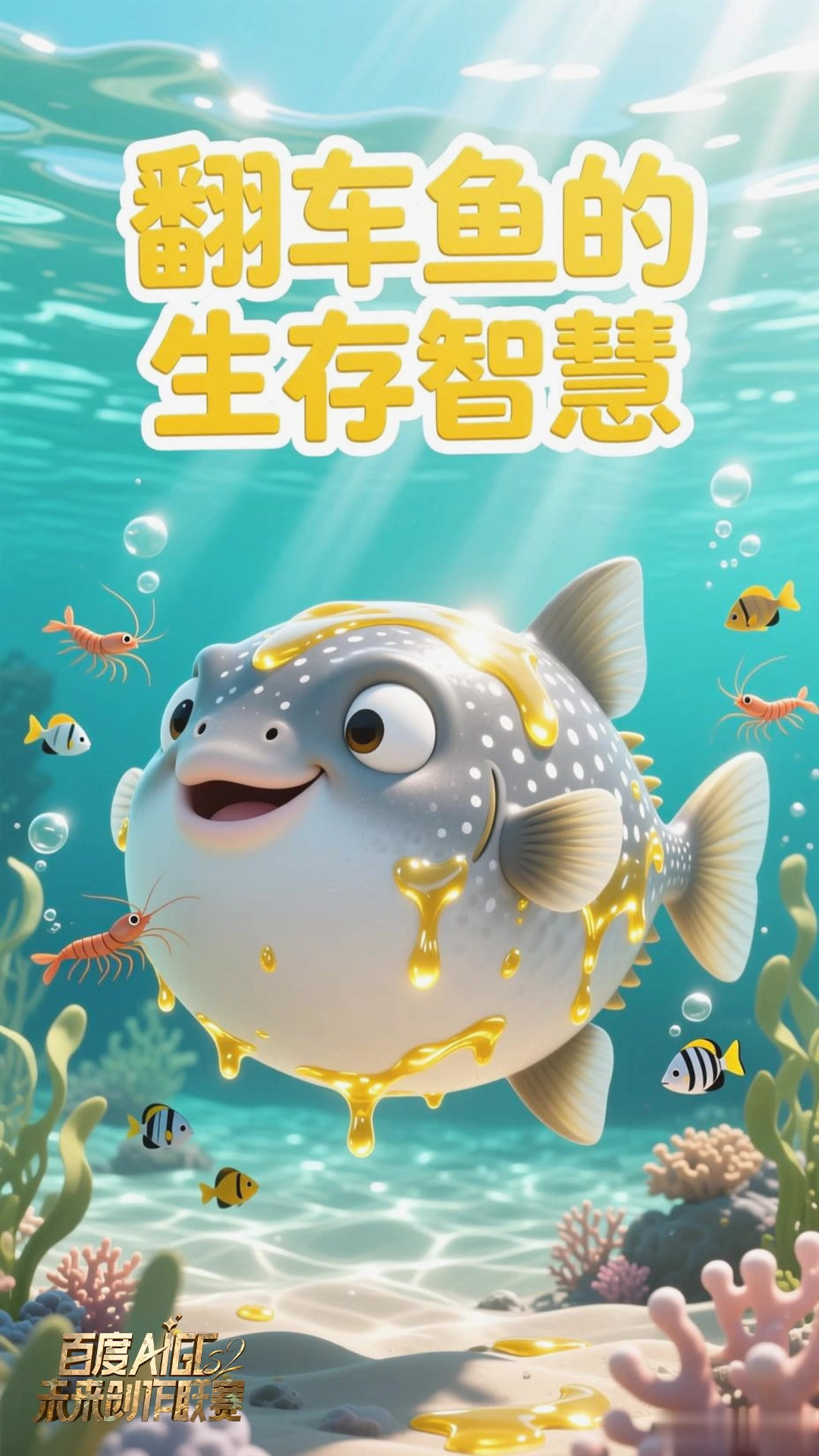 翻车鱼：体型庞大且外形奇特的海洋鱼类