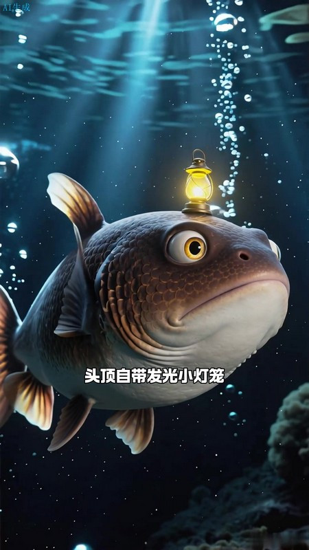 深海鮟鱇鱼雌性可携带多个雄性