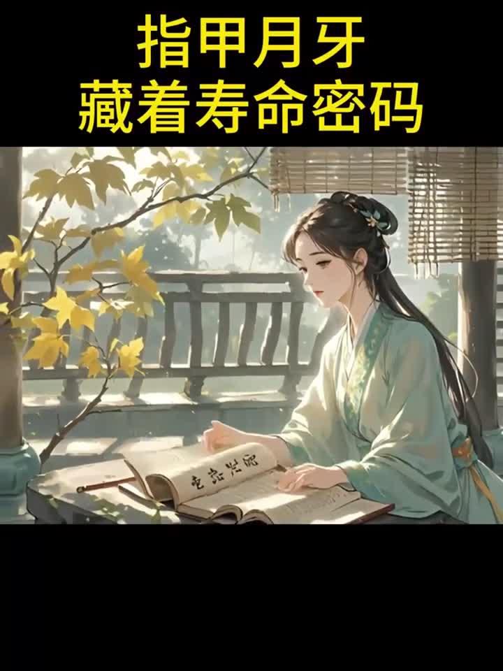 快看看你的指甲月牙吧！