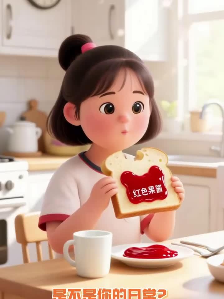 早餐吃面包别配果酱!换 2 种 “高蛋白搭档”,扛饿到中午