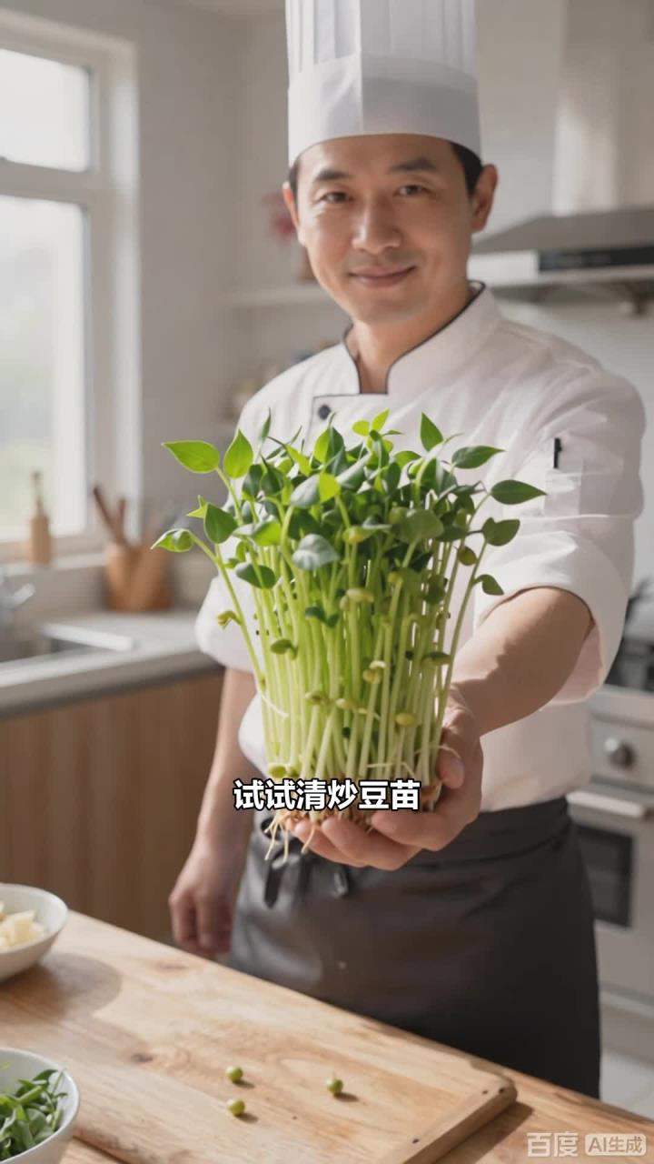 常吃清炒豆苗，鲜嫩可口补营养，日常饮食更显丰富