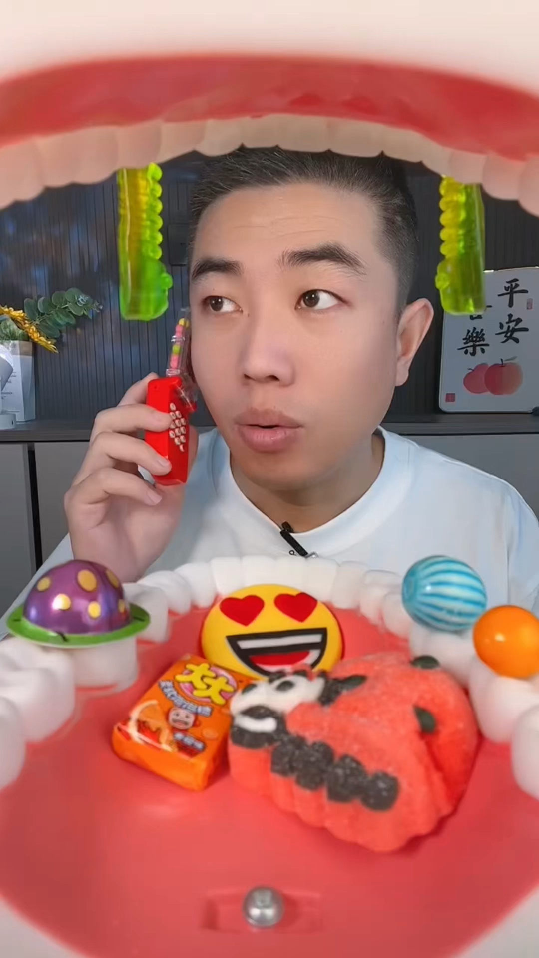 今天吃西瓜泡泡糖,大大泡泡糖,表情包巧克力