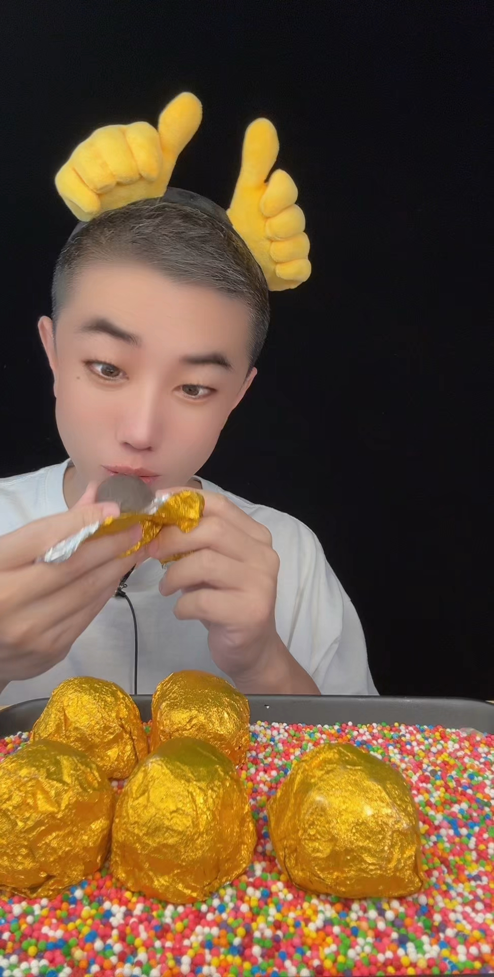 吃巧克力了!