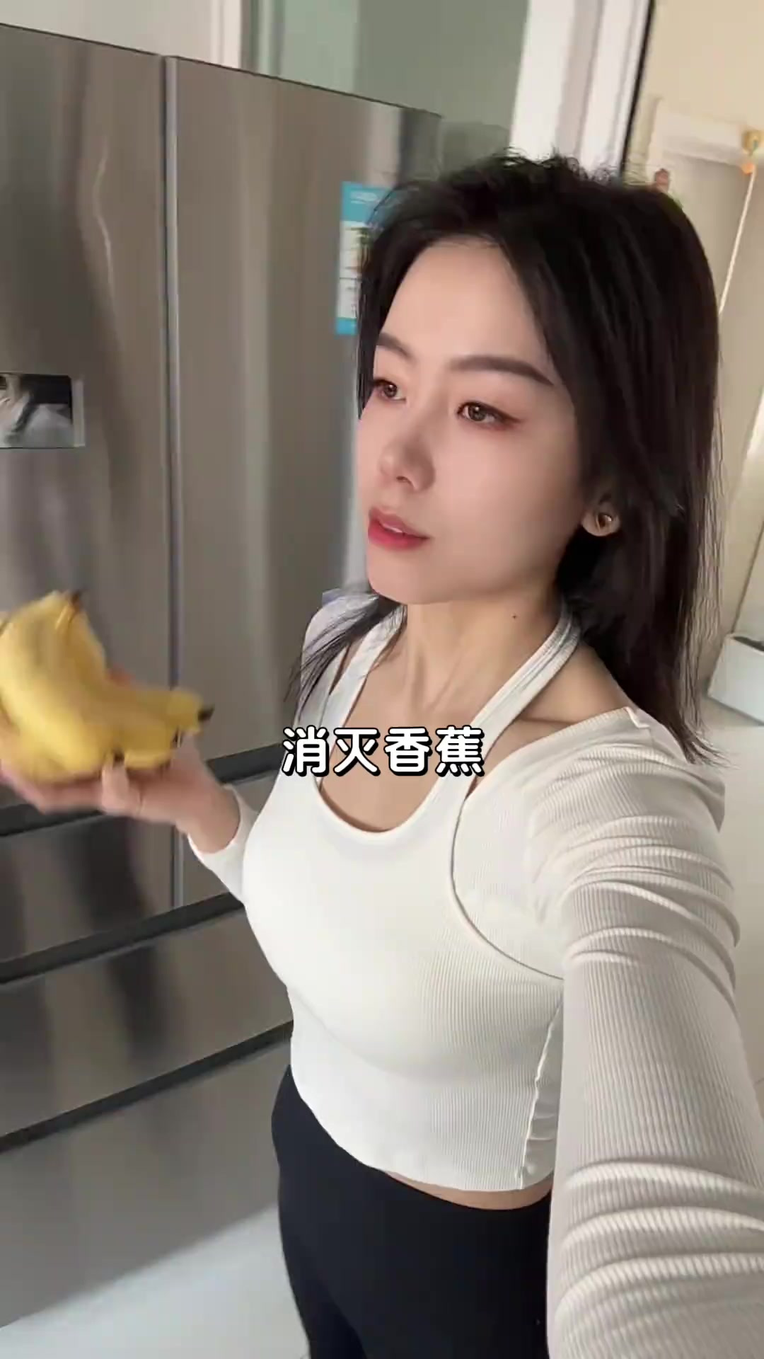 家里吃不完的香蕉,用来做低卡蛋糕真的绝了!无油无糖无面粉,好