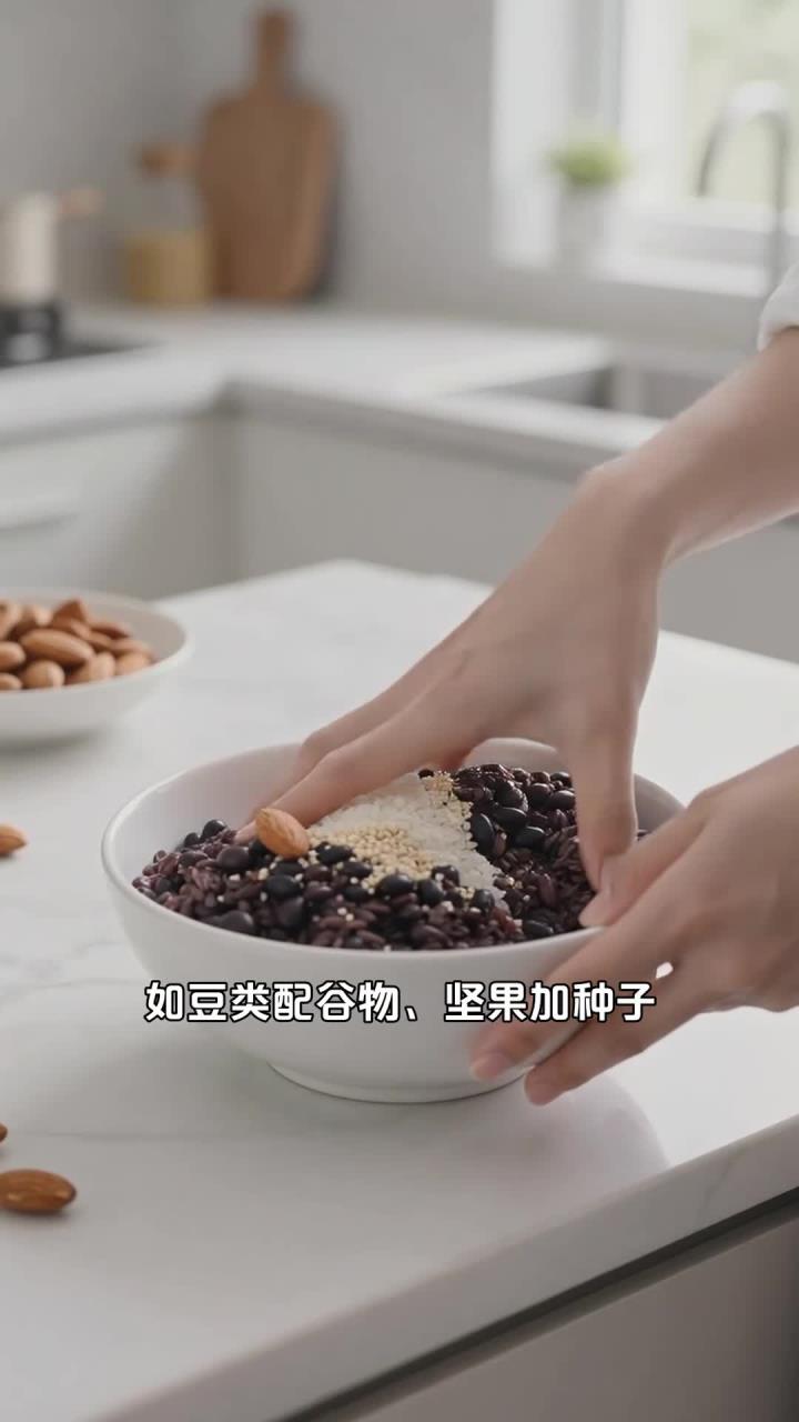 素食养生别缺营养,这样搭配蛋白充足更健康