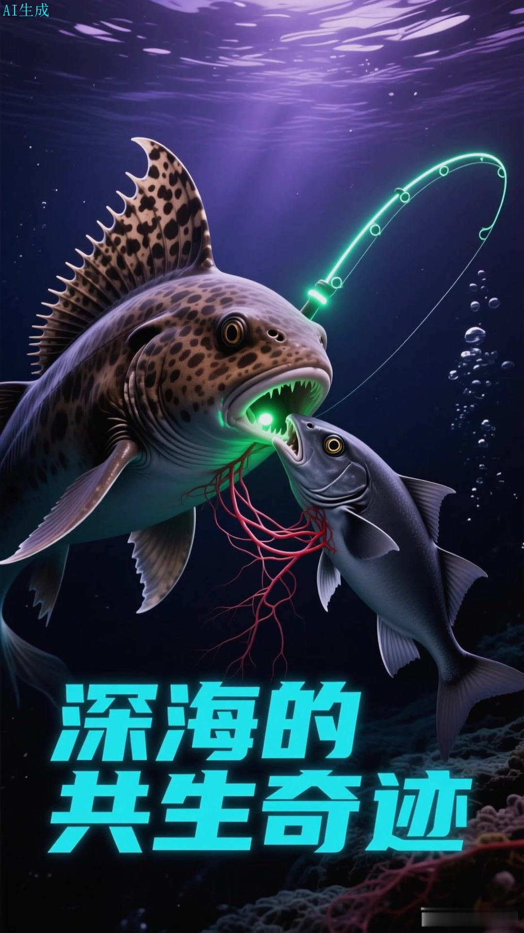 鮟鱇雄鱼组织融合后的血液循环共享