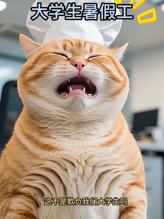 大学生橘猫冒充长期工去奶茶店上班，开学的时候却被老板刁难