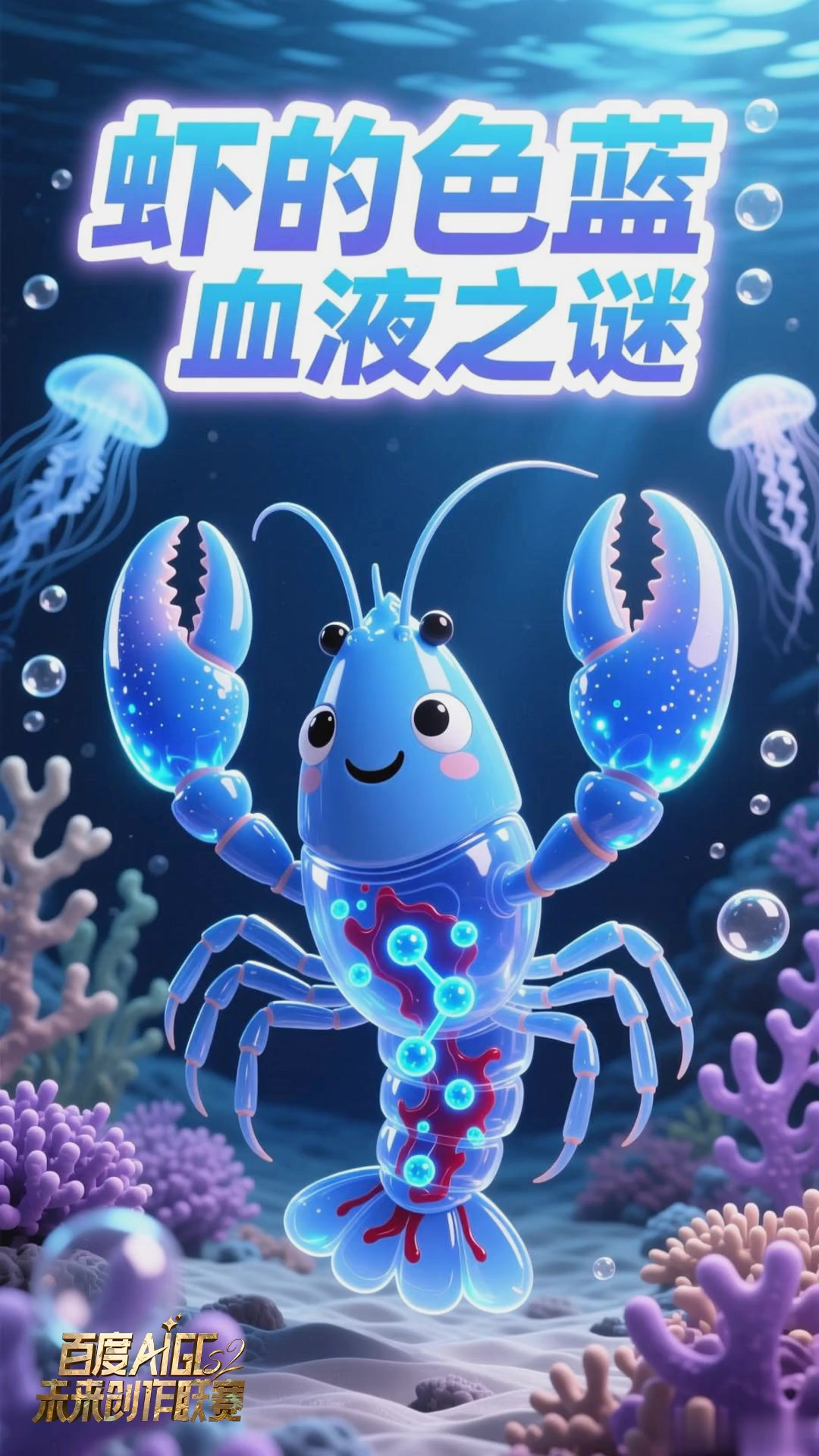 虾的血液是蓝色,是血液里住着“蓝色小精灵”?