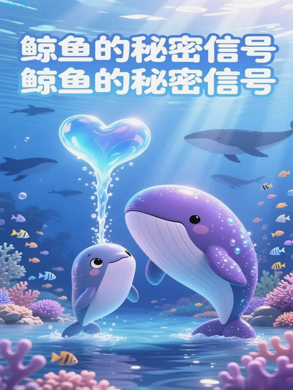 鲸鱼喷水传信号：海洋巨兽的独特交流