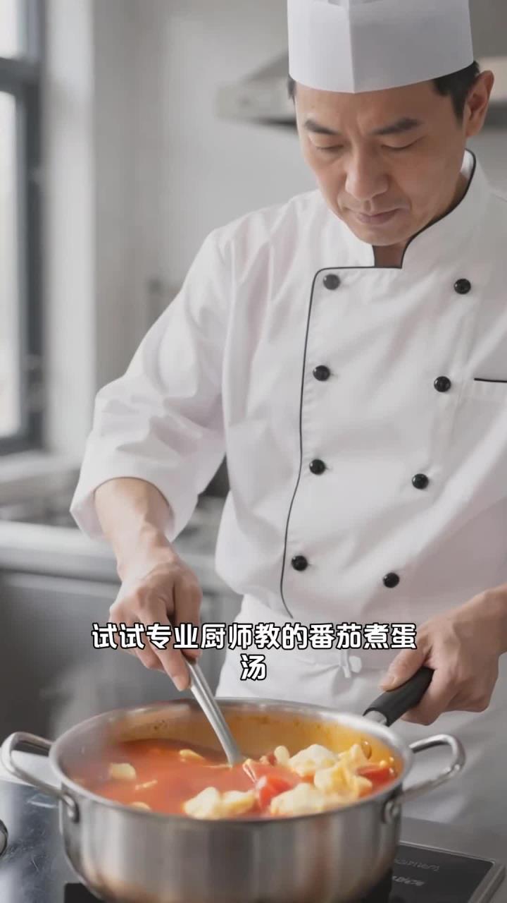 番茄煮蛋汤，鲜爽开胃的作用太惊艳！