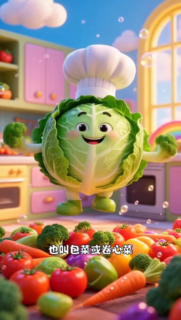 小孩每日常吃蔬果,切卡通有趣,愿意吃