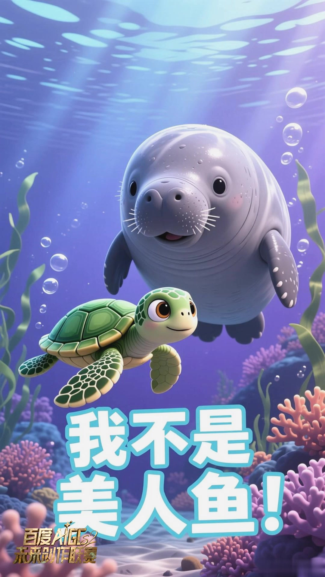 美人鱼儒艮，常被误认的它其实是温和的食草海洋动物