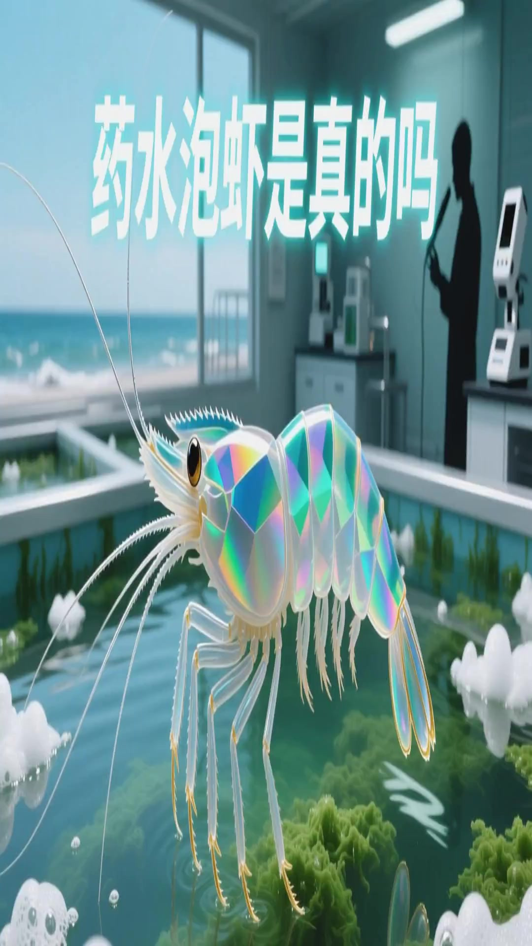 药水养虾是真的吗?
