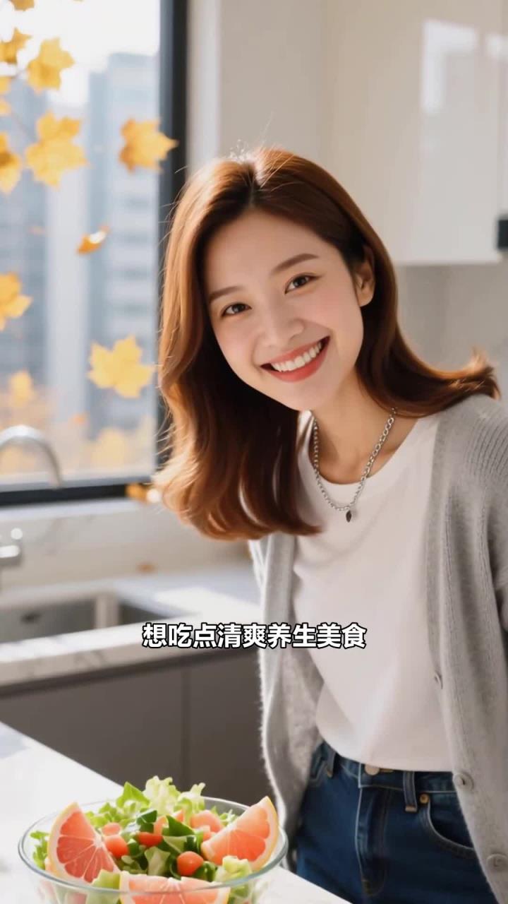 秋季吃柚子沙拉加沙拉酱,美味助健康养生～