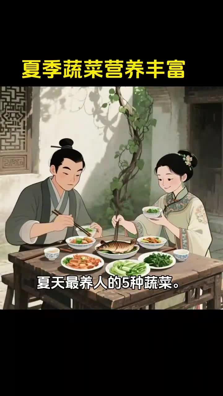 夏季蔬菜营养丰富