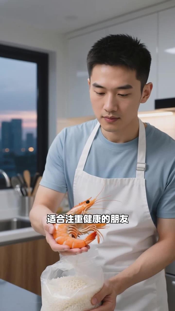 晚餐吃虾仁粥,清淡做法更懂健康养生～
