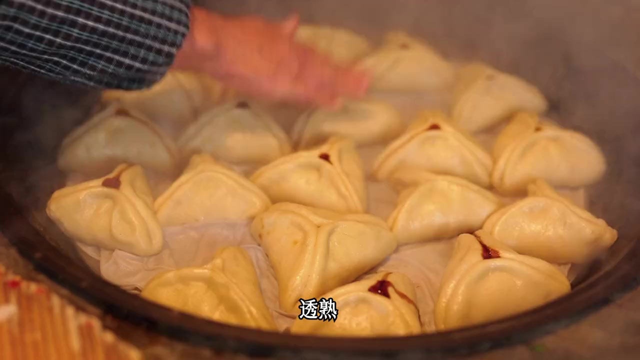 糖夹子你们吃过吗?大姨教你们个面食制作,小时候的味道