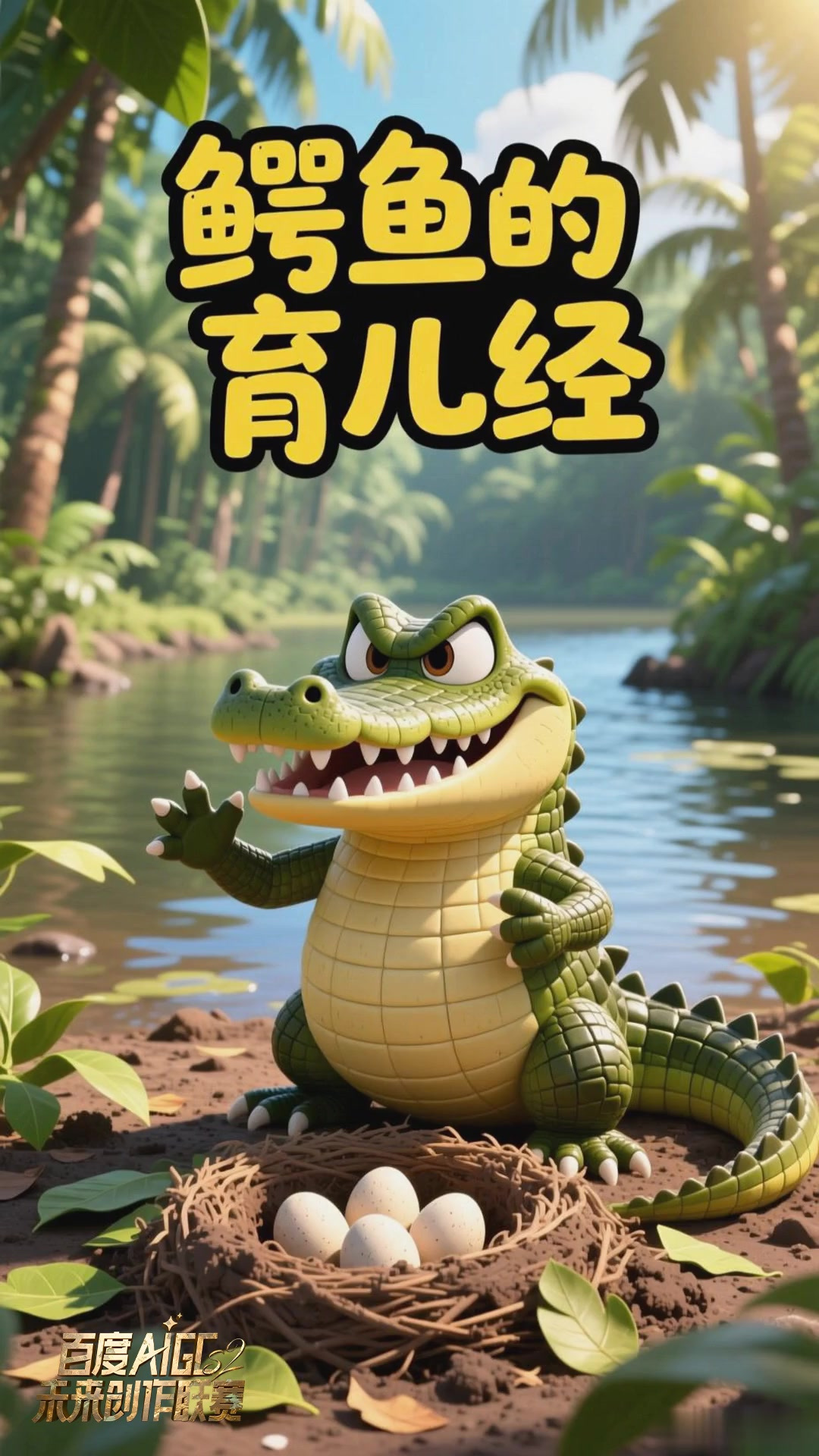 鳄鱼的繁殖是卵生还是胎生,是“繁殖方式的小秘密”?