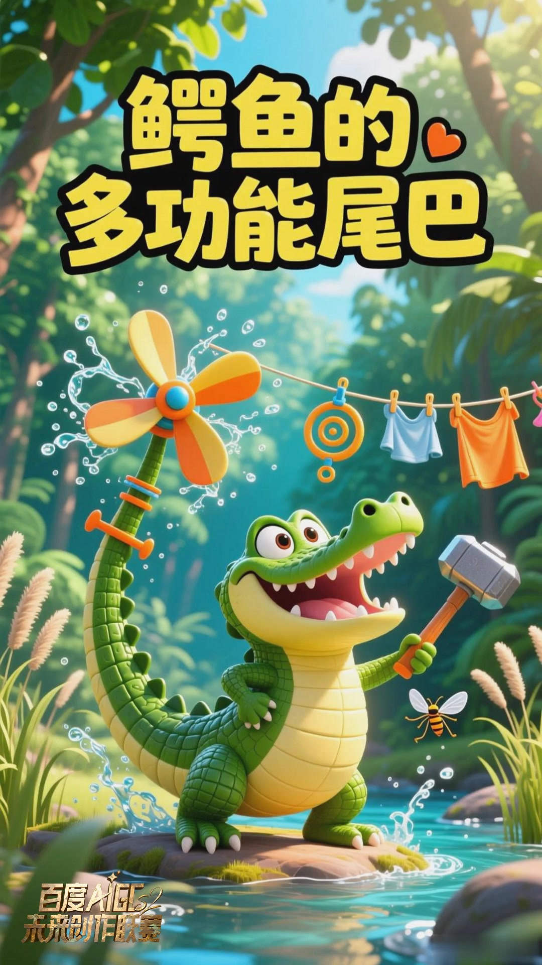 鳄鱼的尾巴作用多,是“多功能的小尾巴小神器”?