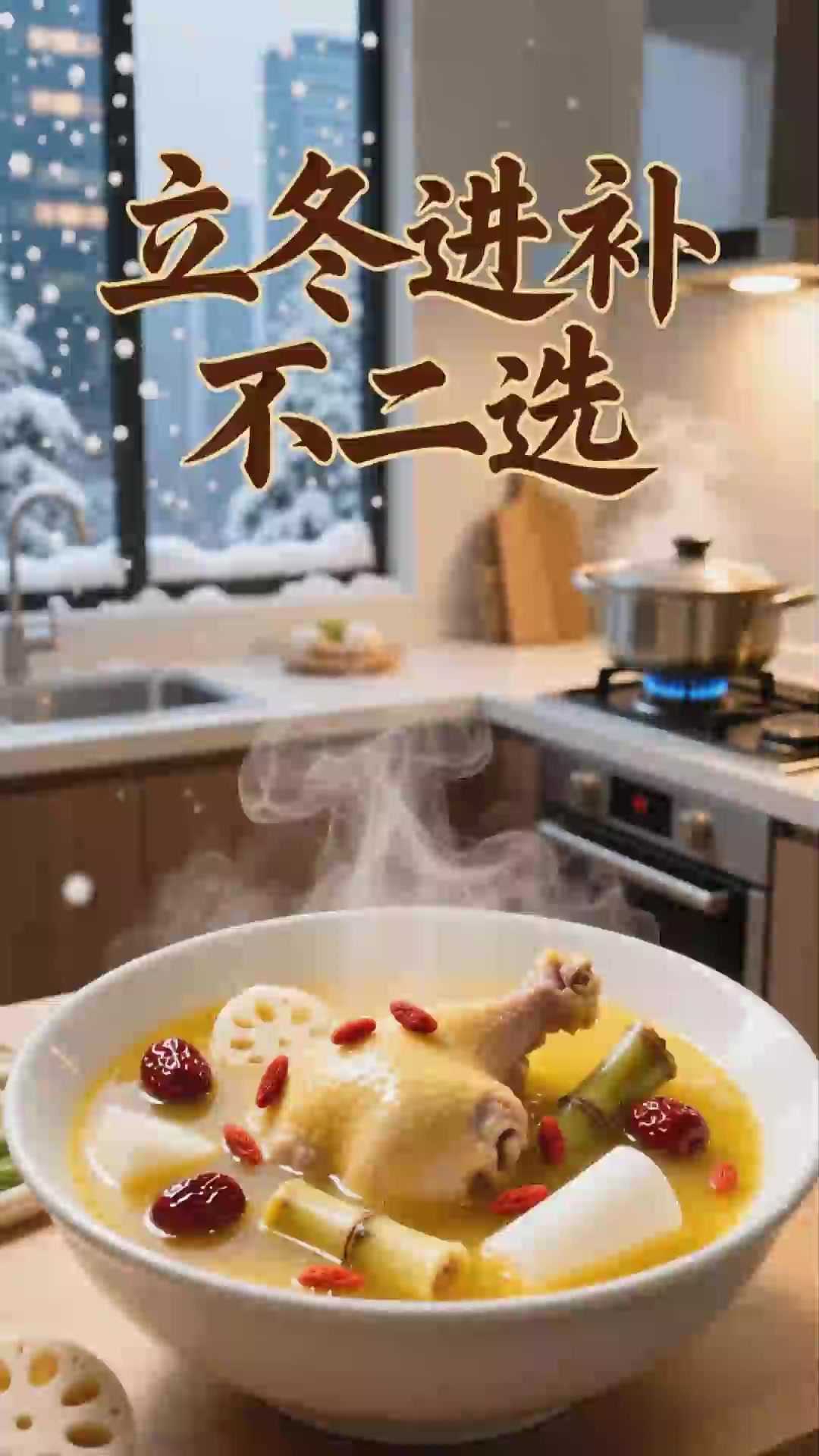 立冬想进补又怕上火？清炖鸡汤，补而不燥