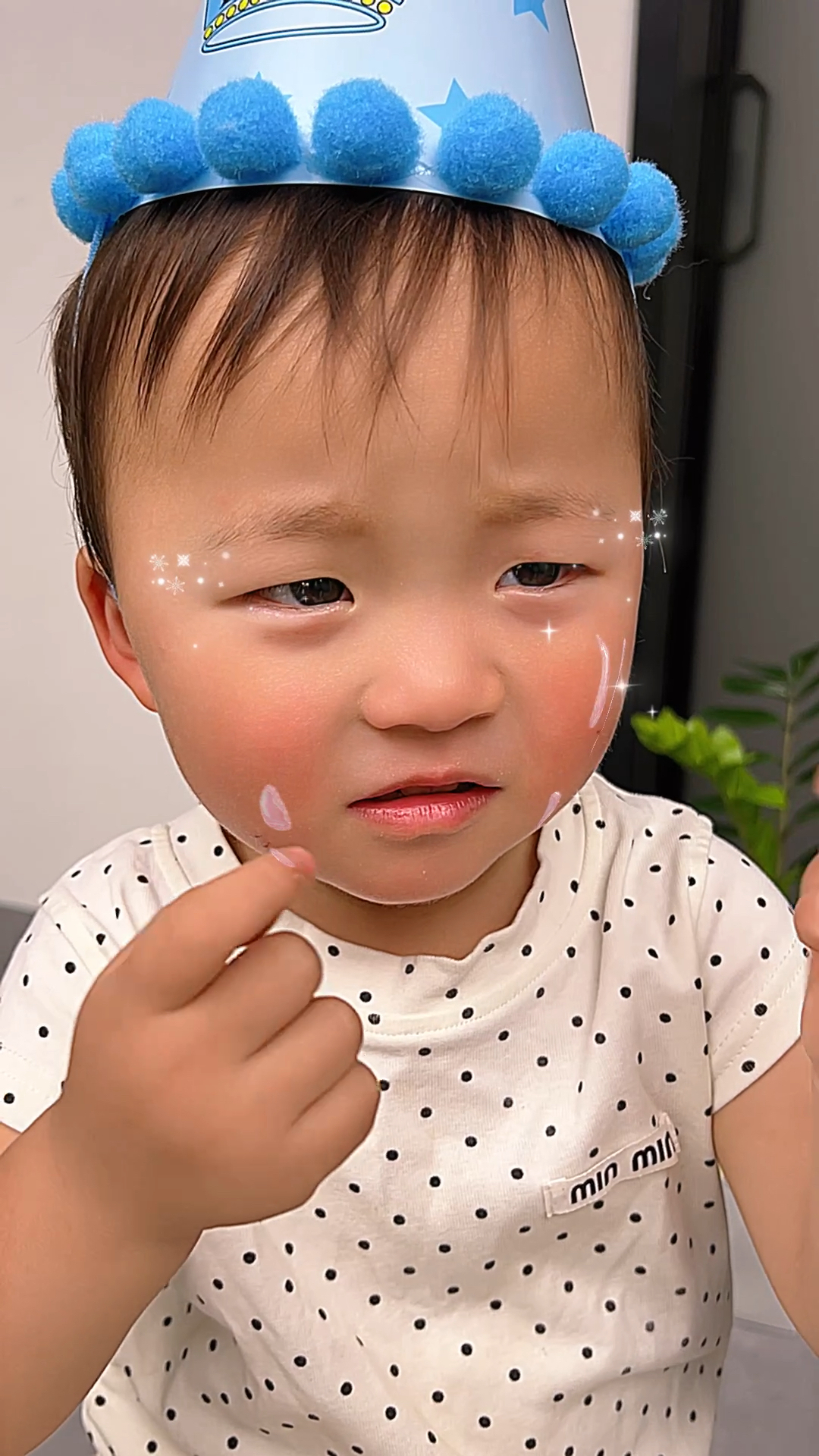 宝宝的生日蛋糕都没有了
