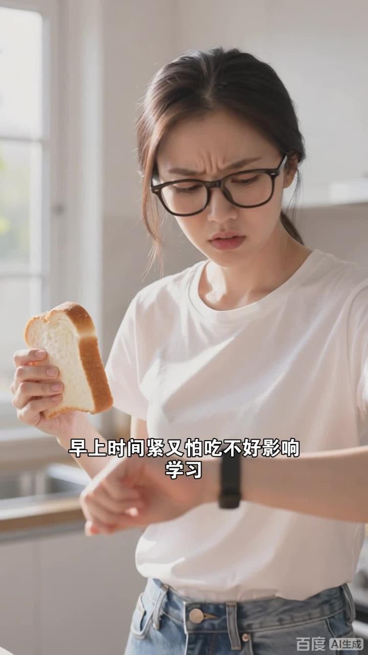 学生党早餐吃好蛋奶粥,补充能量,开启一天学习好状态