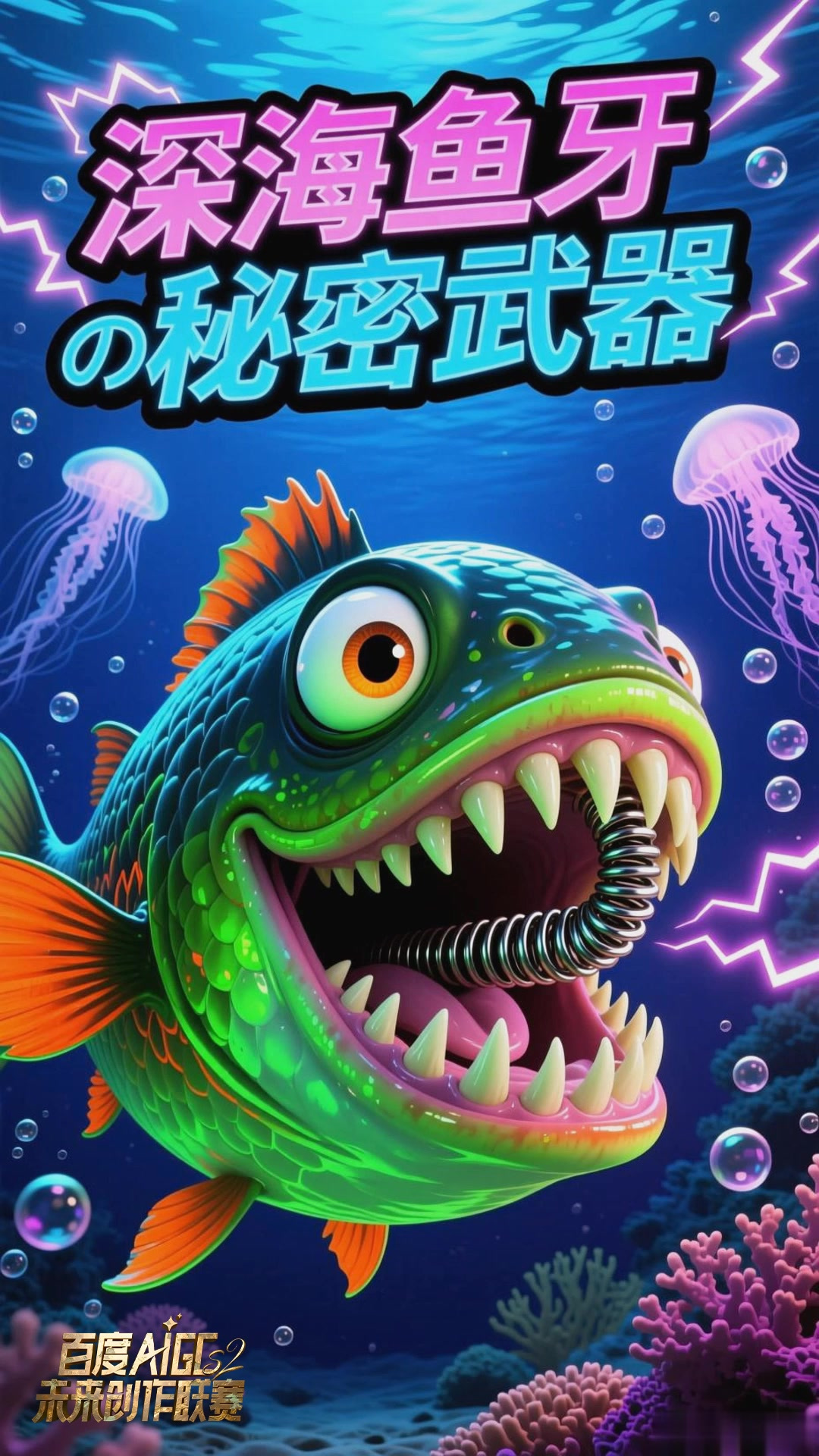 深海鱼类锋利牙齿的捕食机制与优势