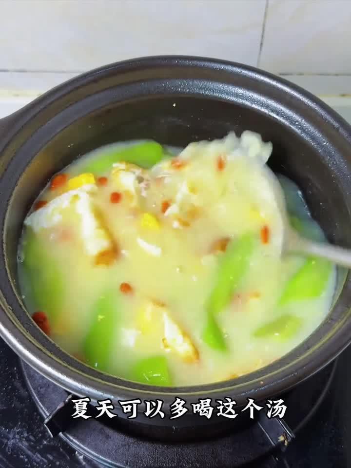 夏日必喝！丝瓜鸡蛋汤，简单三步营养全搞定