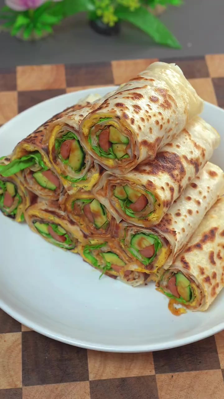 鸡蛋灌饼的做法