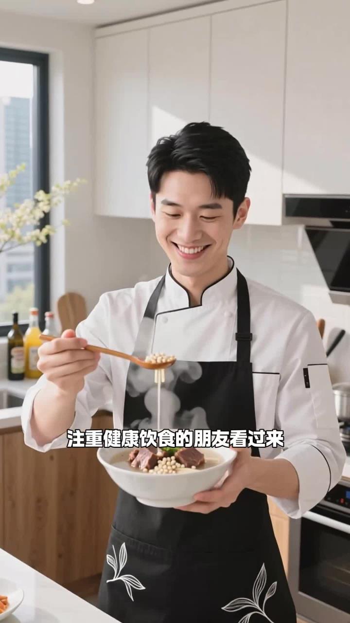 炖牛肉薏米汤 健脾祛湿补营养