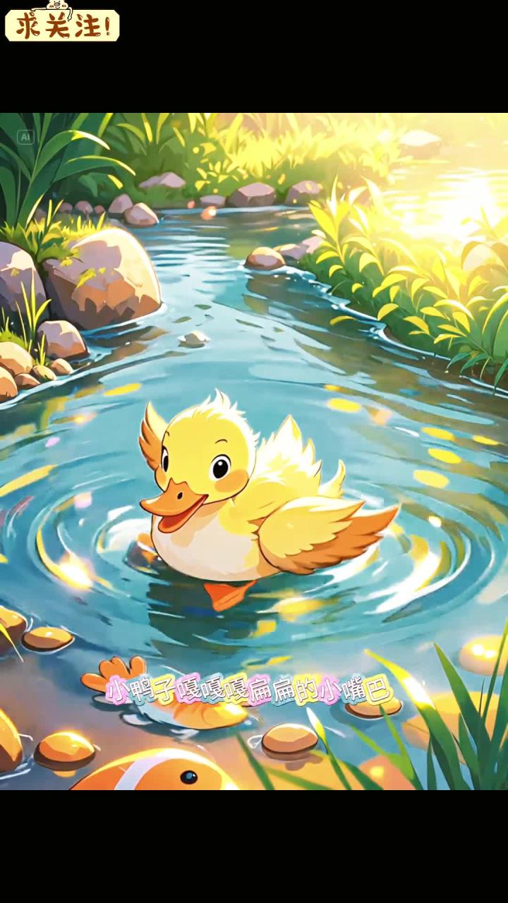 宝宝早教启蒙儿歌《小鸭子嘎嘎嘎》