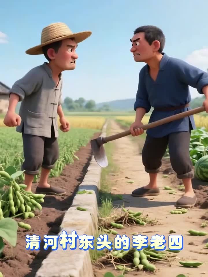 成语故事《小肚鸡肠》用动画的形式学成语