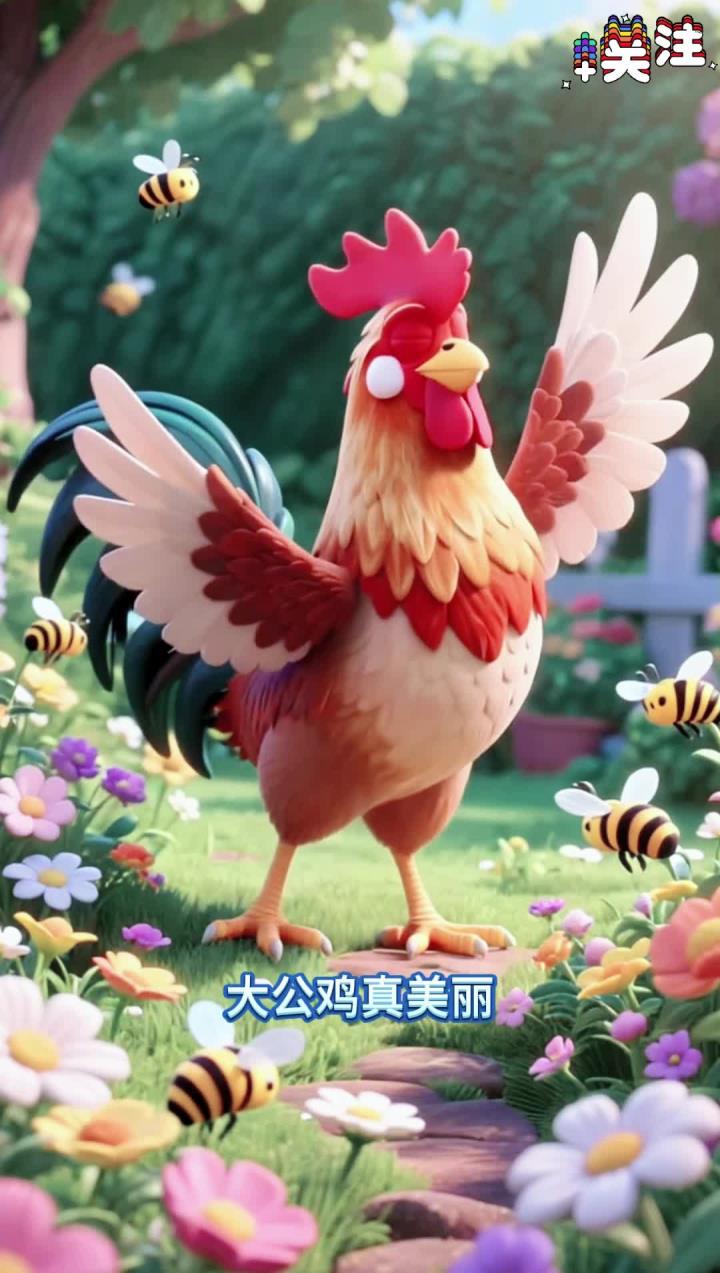 0-6岁儿歌大公鸡