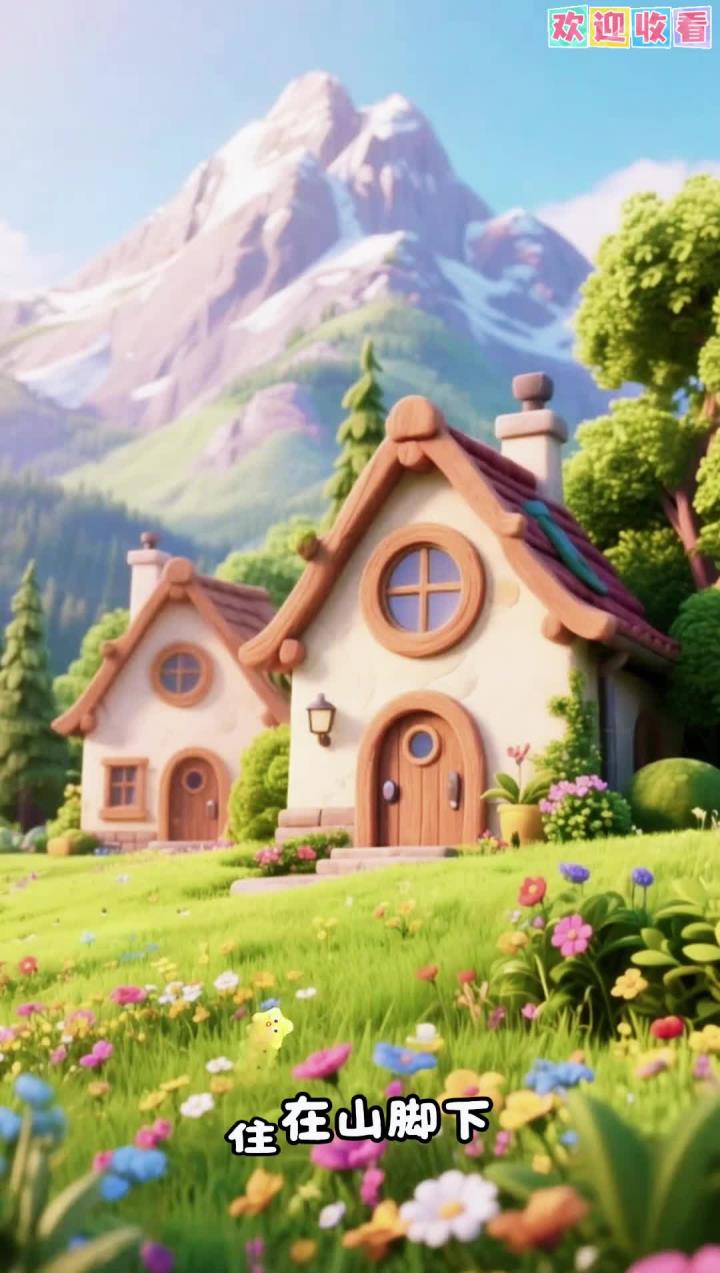 小鸡和小鸭，住在山脚下。0-3岁宝宝早教儿歌 儿童动画 儿童安全常识 音乐律动 热门儿