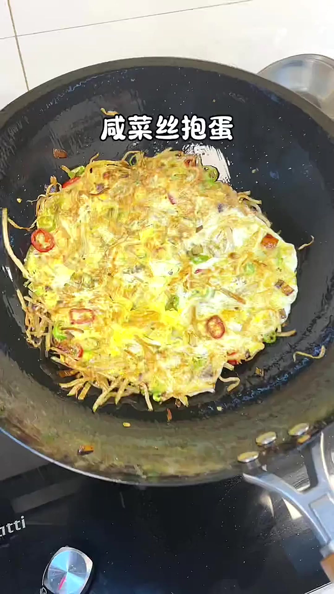 可惜你不是山东人,不知道我们的疙瘩头煎鸡蛋有多费馒头～