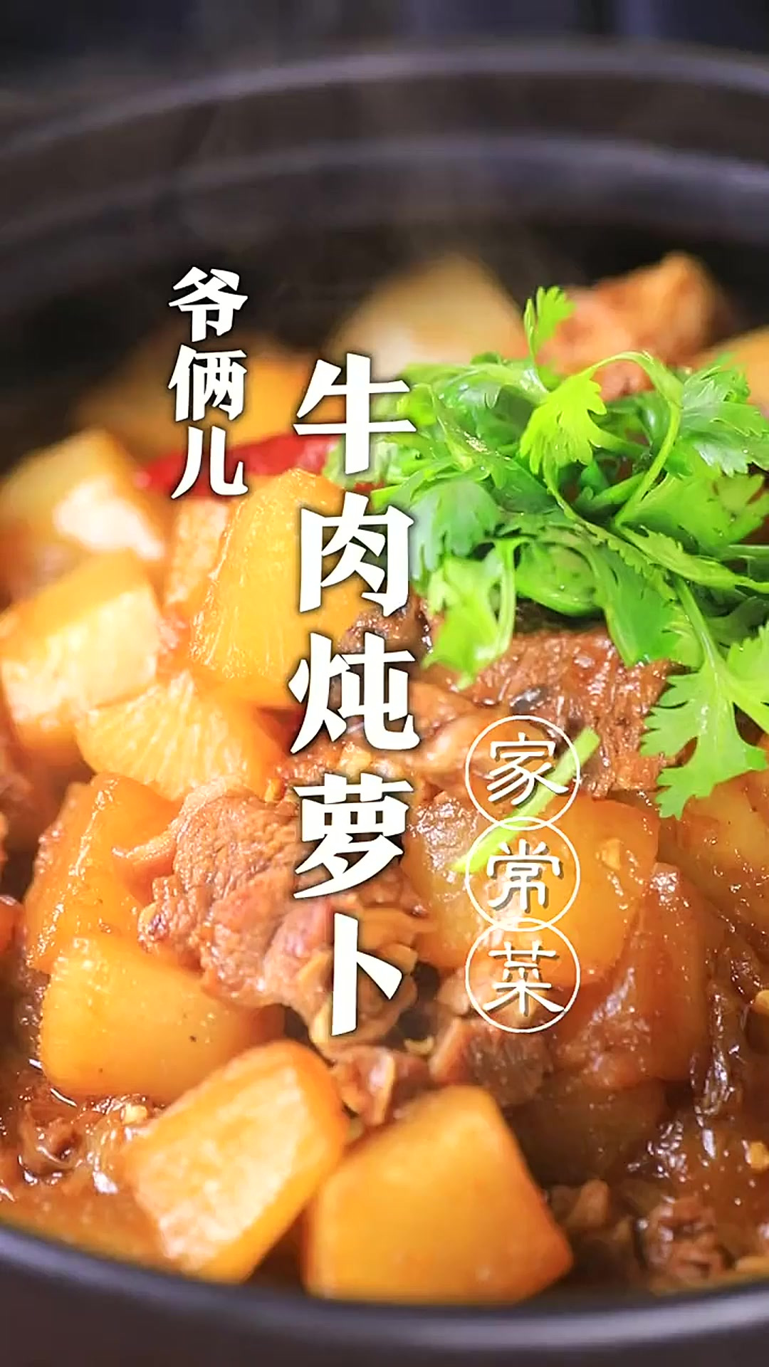 牛肉炖萝卜,家常菜也讲究有味使其出、无味使其入!