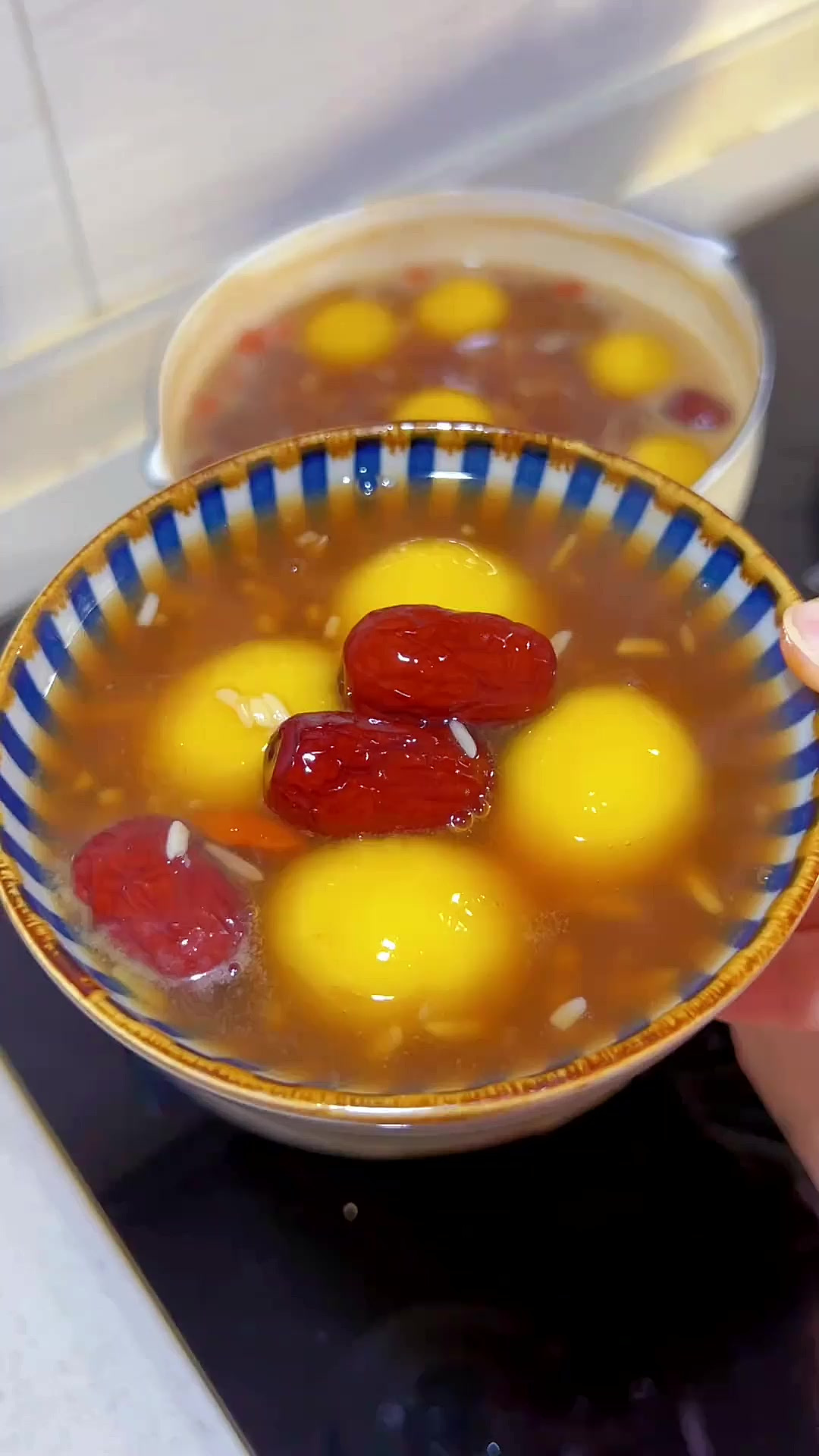 每周都要做几次的酒酿汤圆,越喝越上瘾