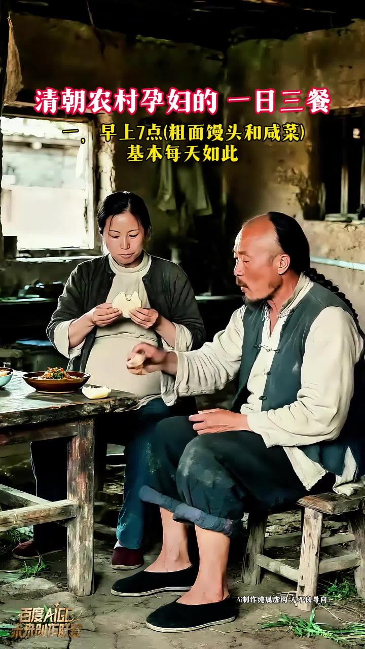 清朝孕妇一日三餐美食万物皆可种草搜 清朝农村孕妇的一日三餐!