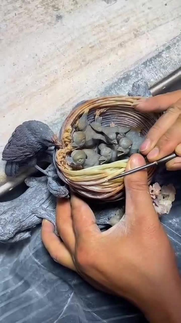 玉石雕刻看看有几只