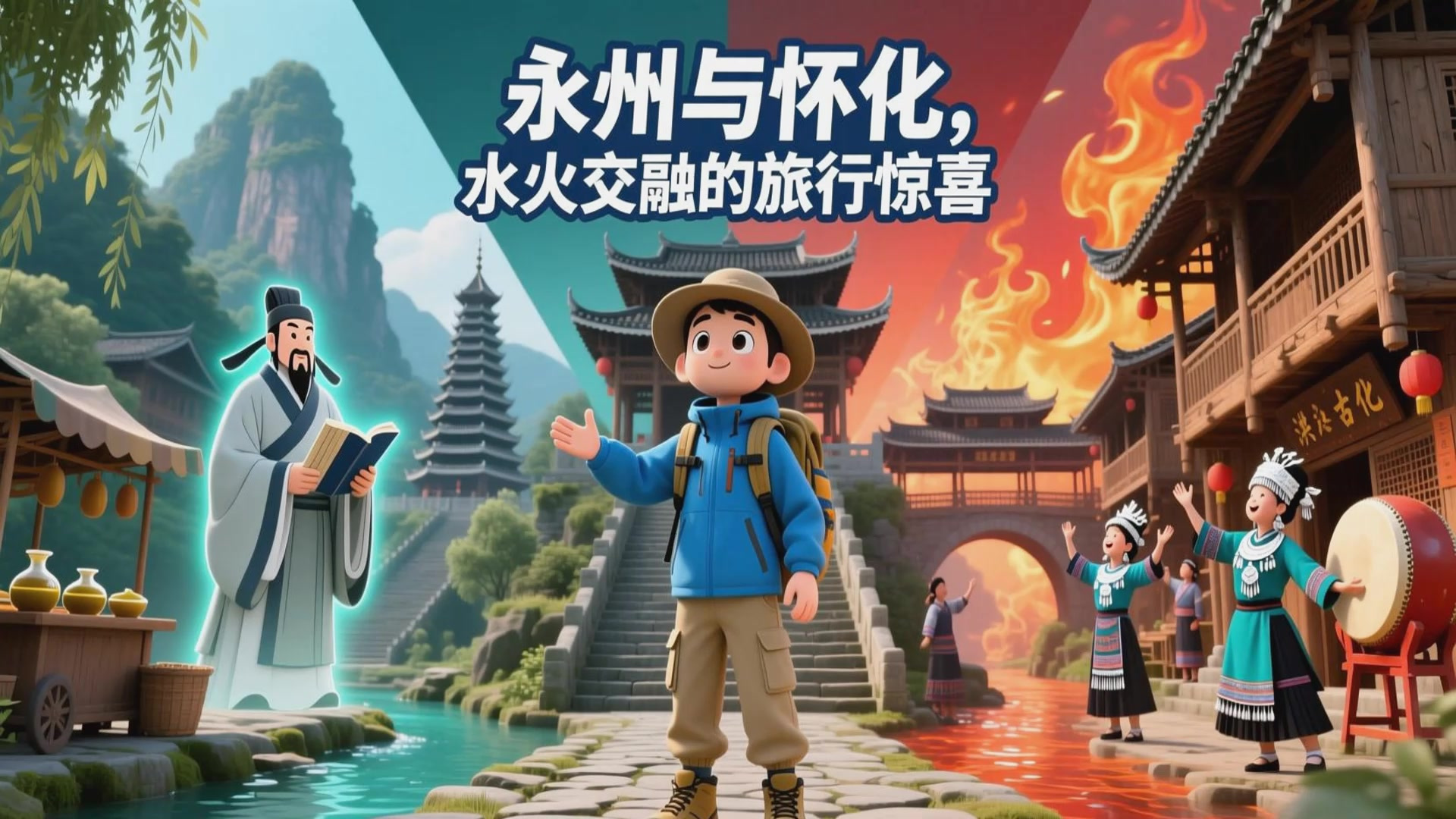 我是广元人,去了永州和怀化,坦诚相待说:两地人气质大相径庭