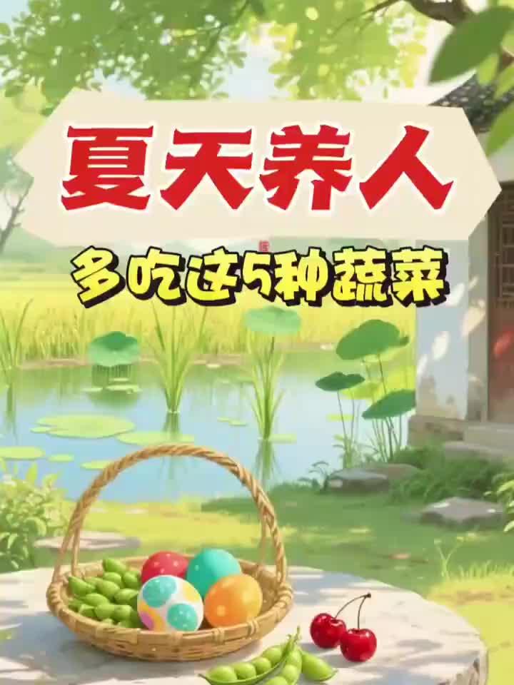 夏日必尝!这5种时令蔬菜营养又解暑